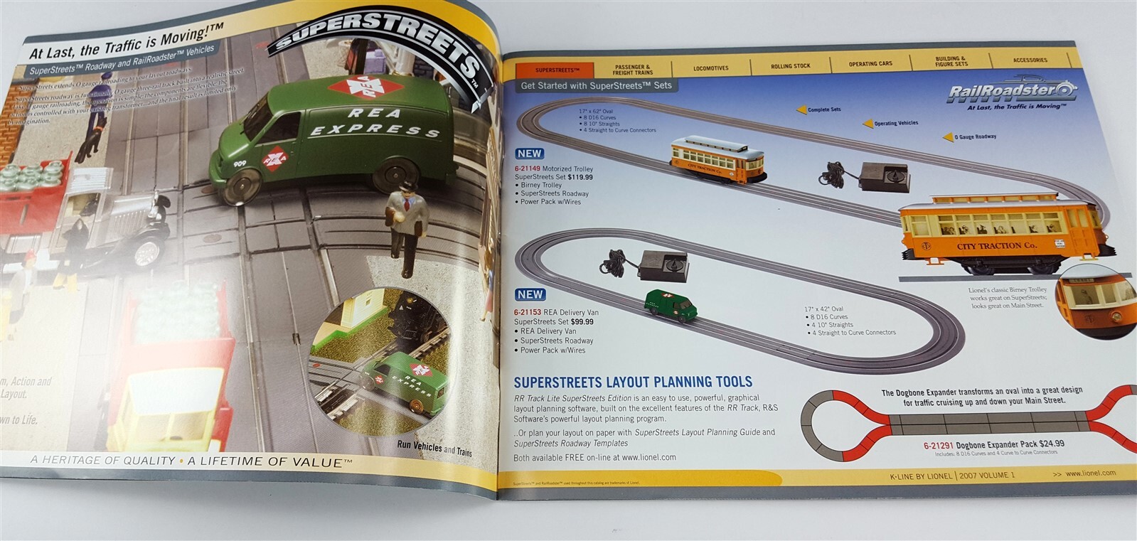 K-LINE by Lionel Electric Trains Catalog 2007 Volume 1 Premier