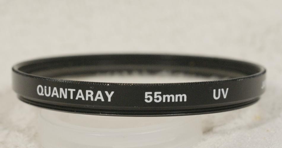 Quantaray 55mm UV Protection Filter, Mint condition