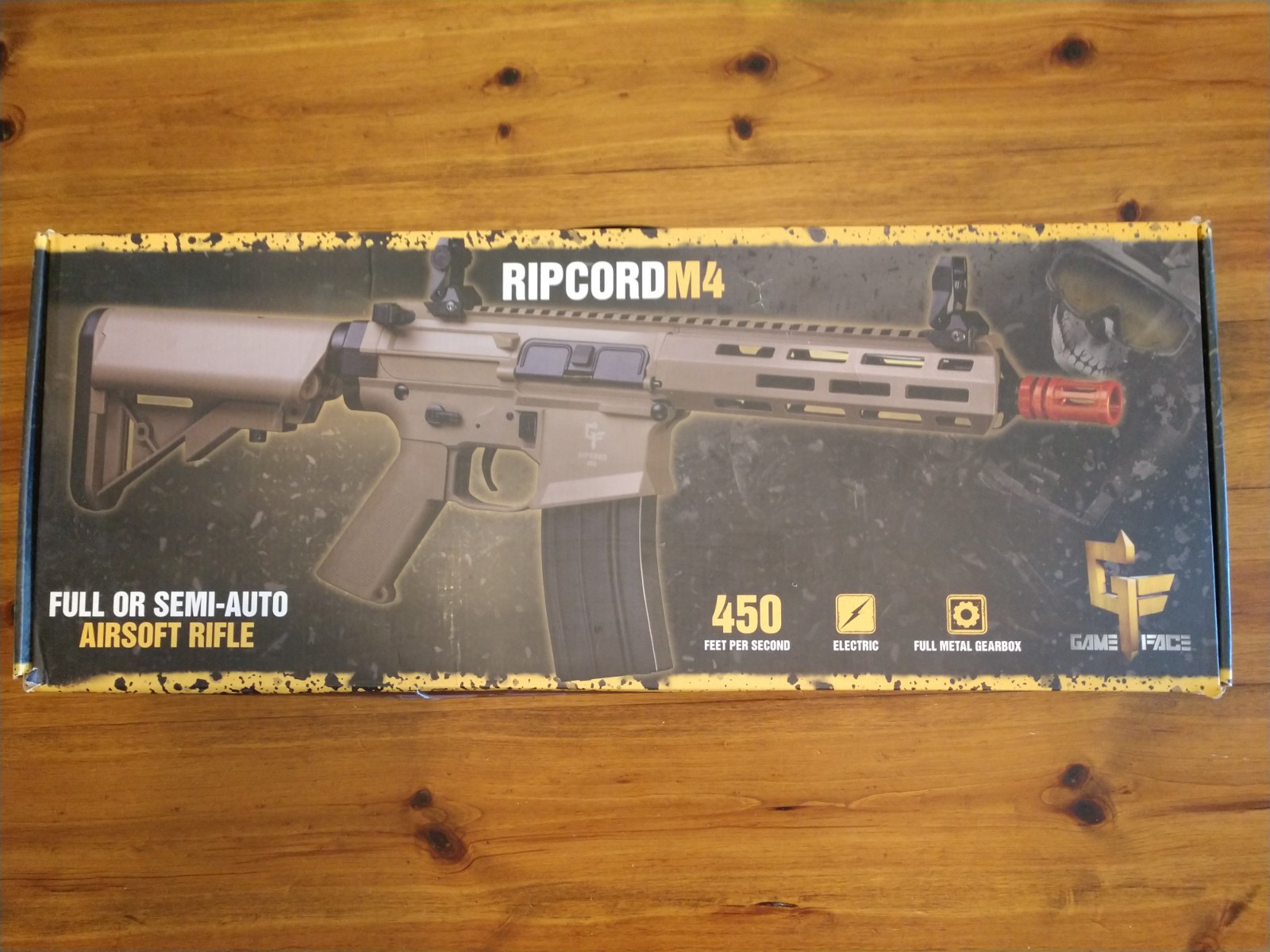 game face ripcord m4 AEG airsoft
