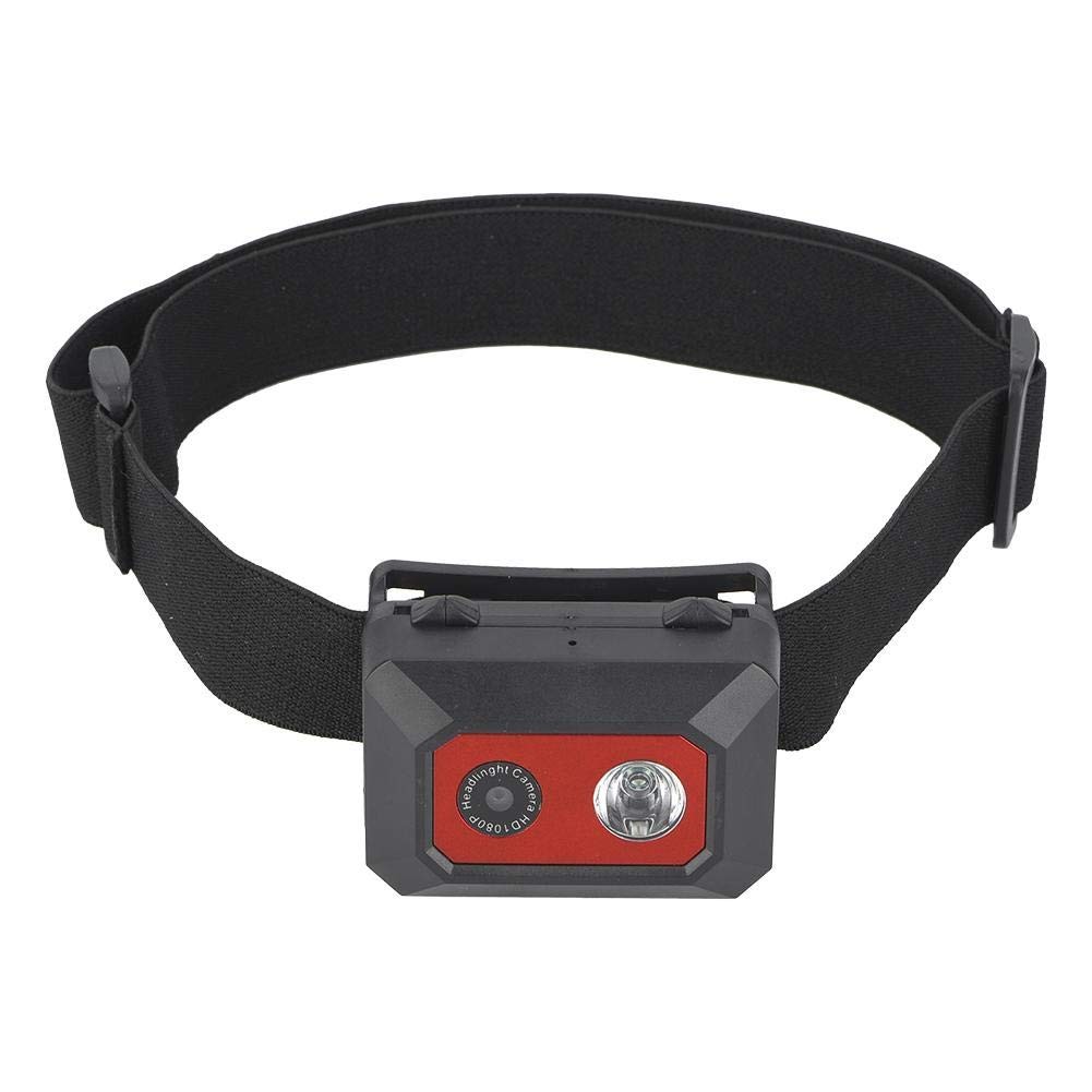 1080P Camcorder Headlamp Compact Design Night Vision 6 Hour Standby