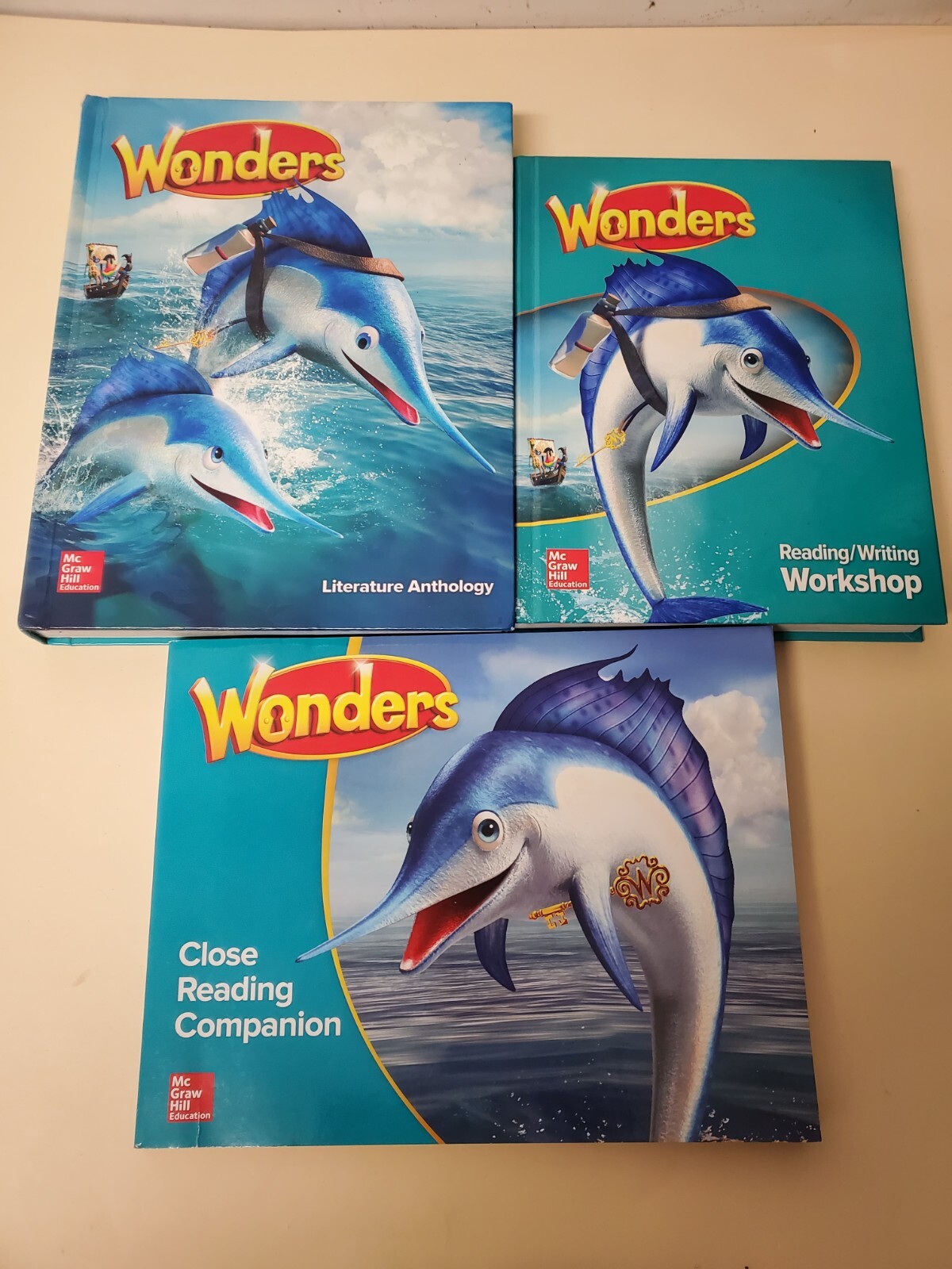 Wonders Reading / Writing Workshop Literature Grade 2  -  3-book set