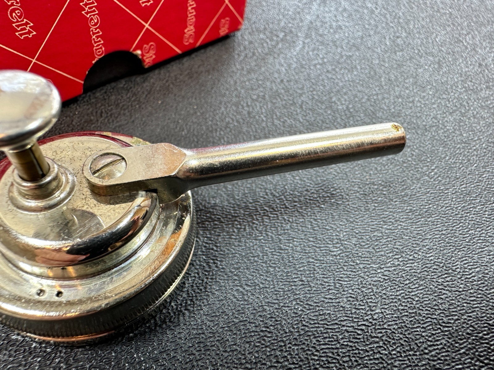 🇺🇸 NEW Starrett Tools USA 196MB Universal Back Plunger Test Dial Indicator NOS