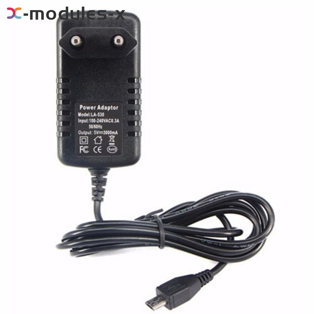 5V 3A Power Supply Charger AC Converter Adapter DC EU 3000mA MICRO USB 15W