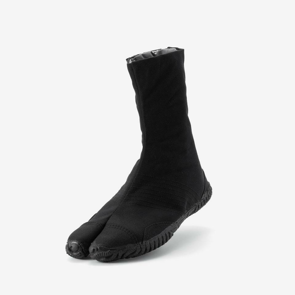 Marugo Kurashikiya Saibu Tabi Shoes 7 Kohaze All Black or White shock-absorbing
