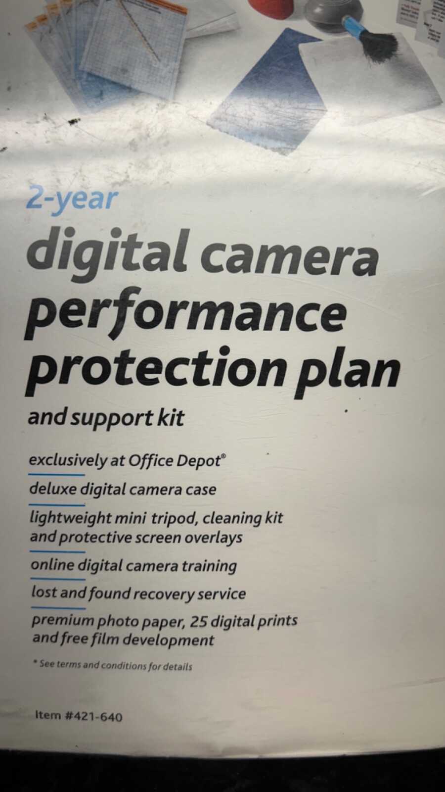 Office Depot Digital Camera Performance / Accessory / support Kit New Sealed