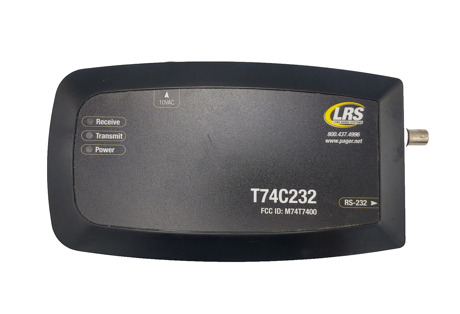 Long Range Systems LRS T74C232 - Powers On - No Power Cord - USED