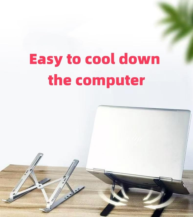 Portable Laptop Stand Adjustable Laptop Riser Notebook Holder for Laptops Tablet