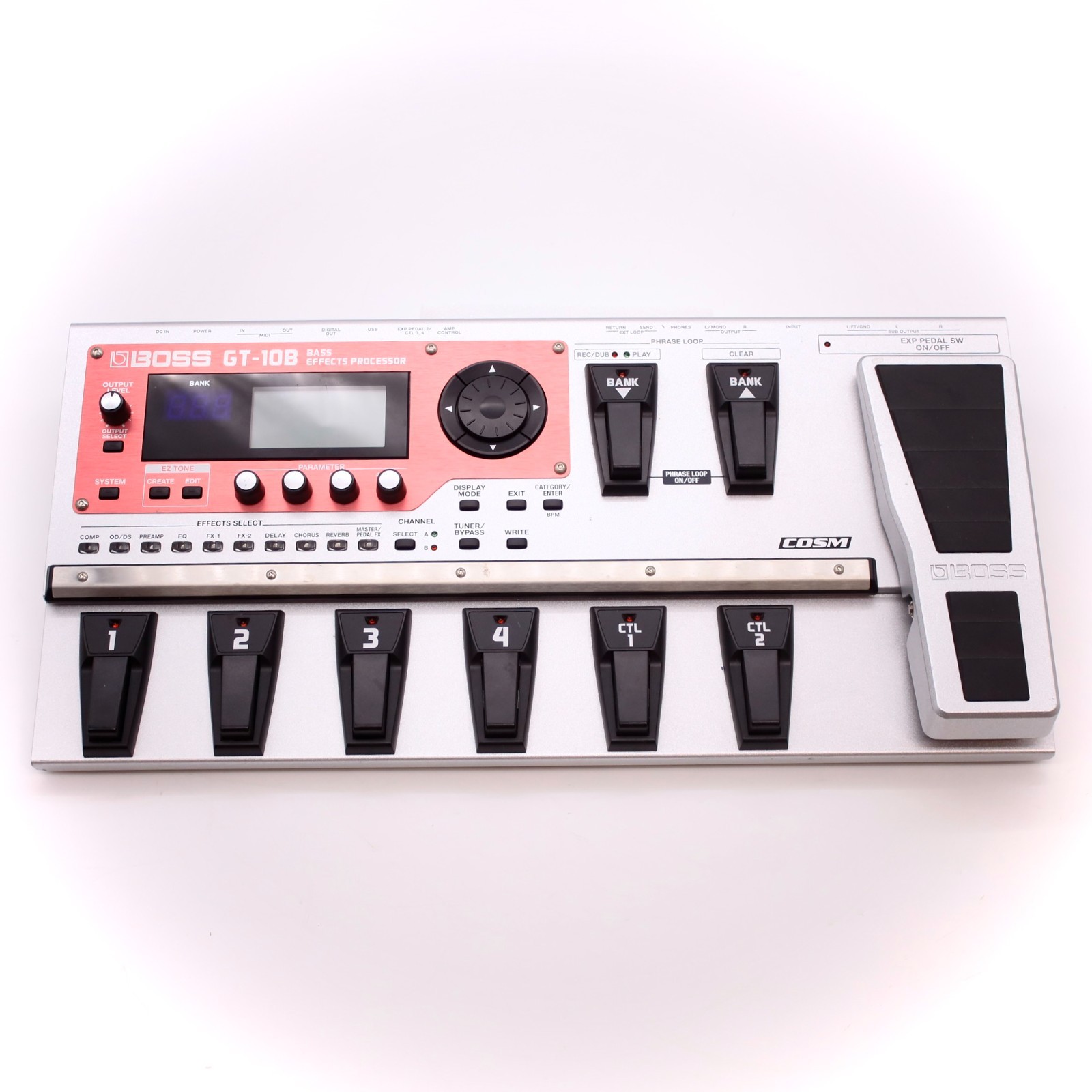 BOSS GT-10B Bass Effects Processor Guitar Multi Effect Pedal A8D4586