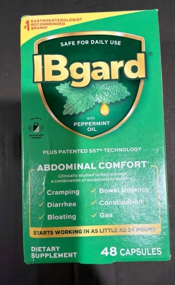 IBgard ABDOMINAL COMFORT 48-CAPSULES EXP:09/2027 total 48ct