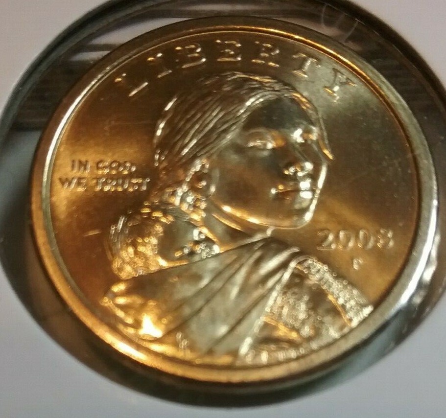 2008 Sacagawea P Dollar - BU - Uncirculated