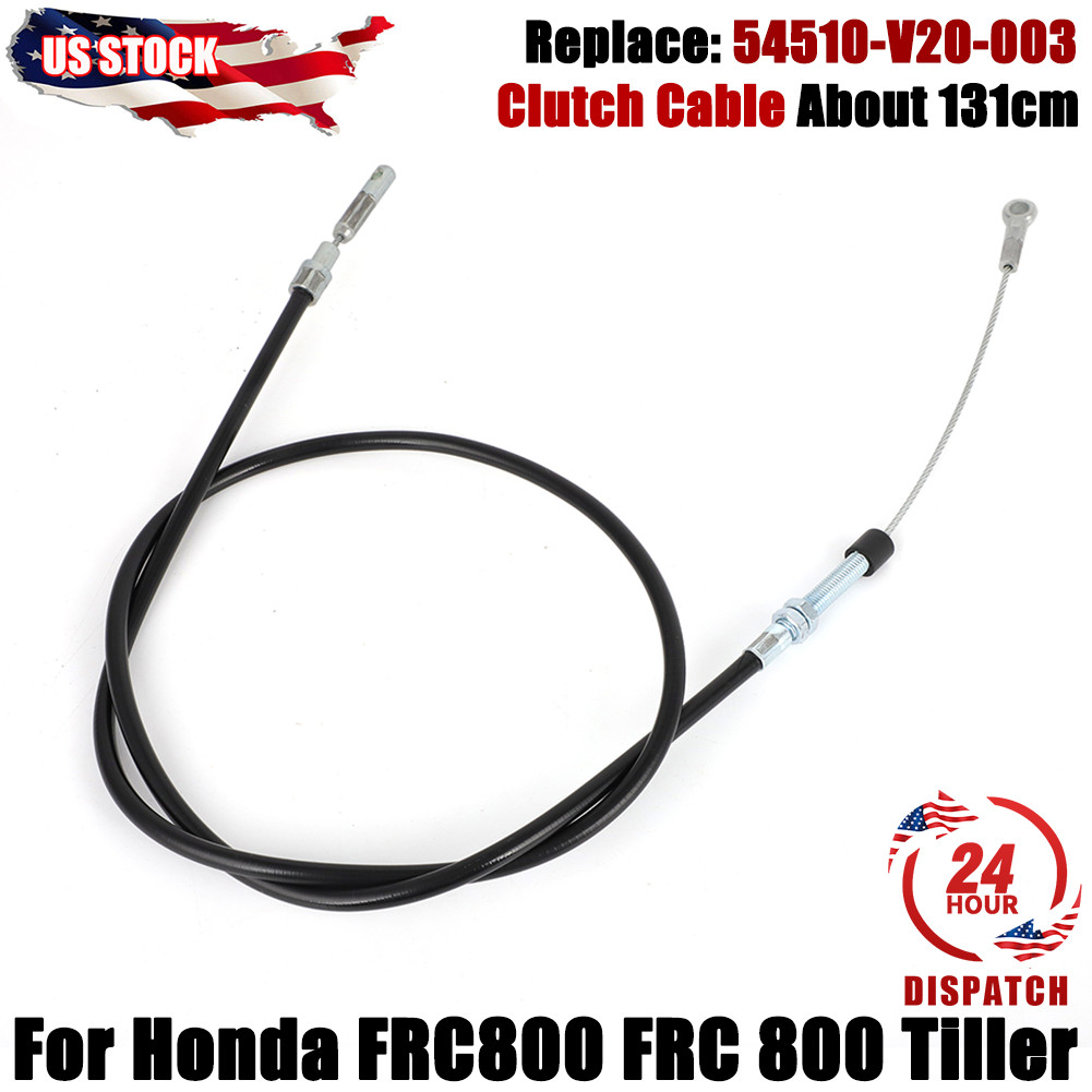 For Honda FRC800 FRC 800 Tiller Black Clutch Cable About 131cm #54510-V20-003 US