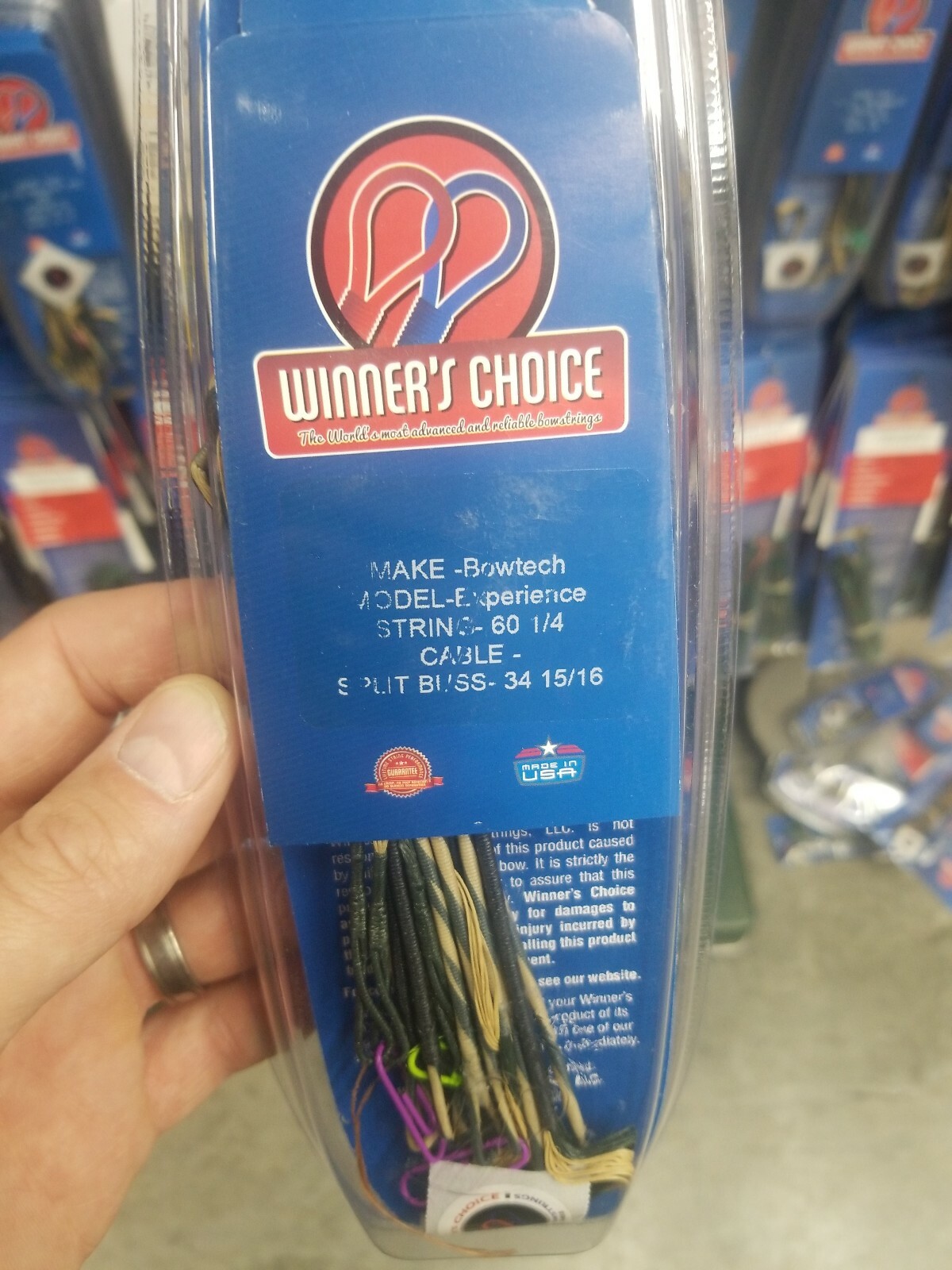 Winners Choice String & Cable for Bowtech 82nd airborne