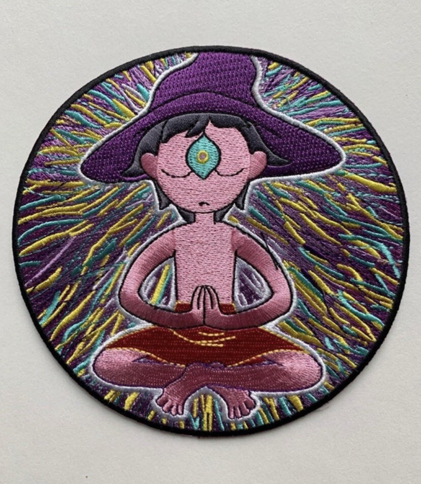 THE MIDNIGHT GOSPEL COLLECTIBLE CLANCY 3rd EYE PATCH IRON ON NETFLIX 4.5”