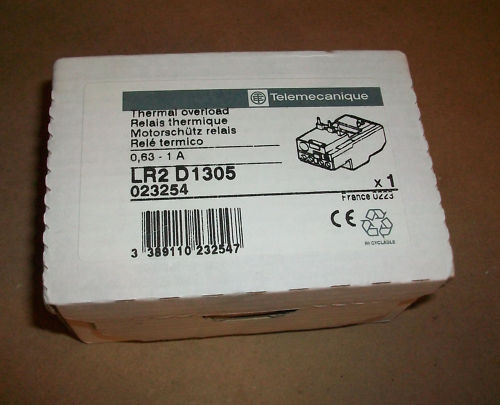 Telemecanique Overload LR2D1305  NEW IN BOX