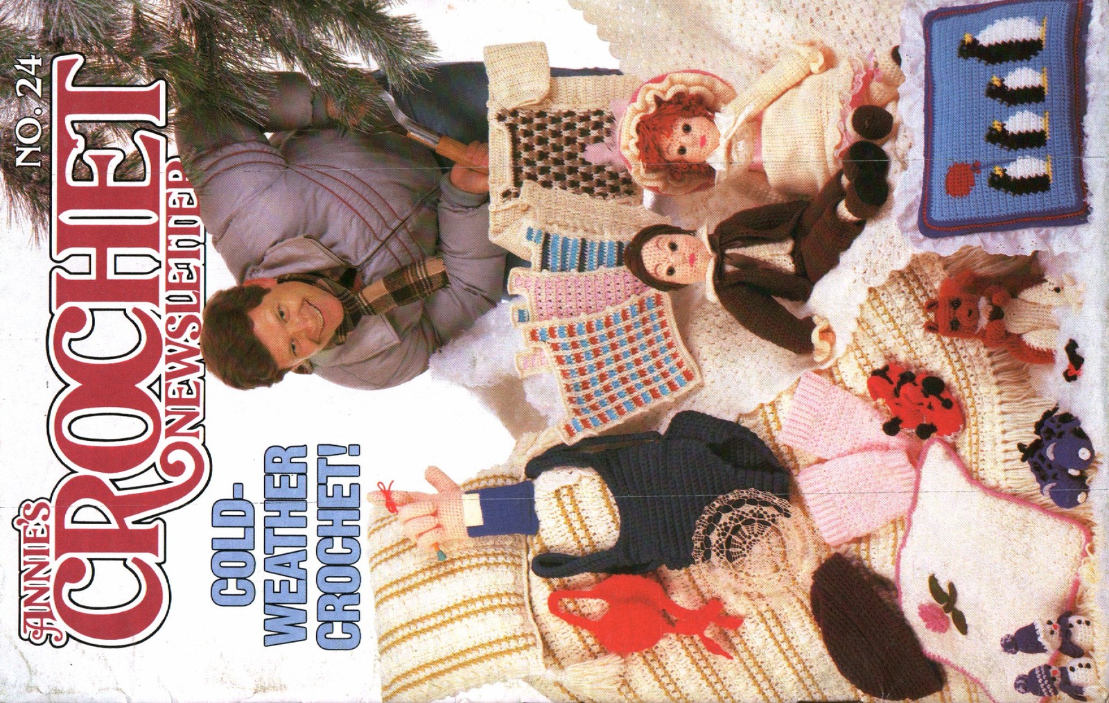 Annie's Crochet Newsletter Magazine | November-December 1986 No. 24