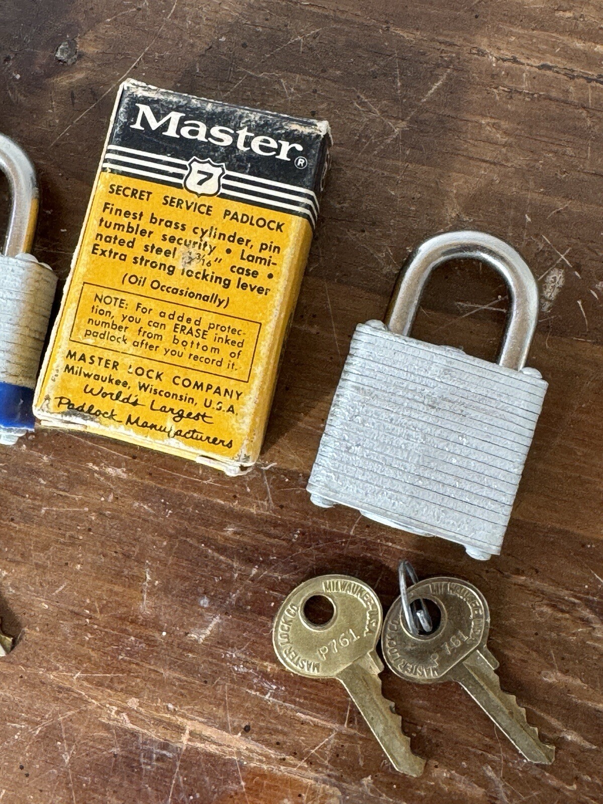 Master Padlocks Locks With Keys in Original Boxes (3)