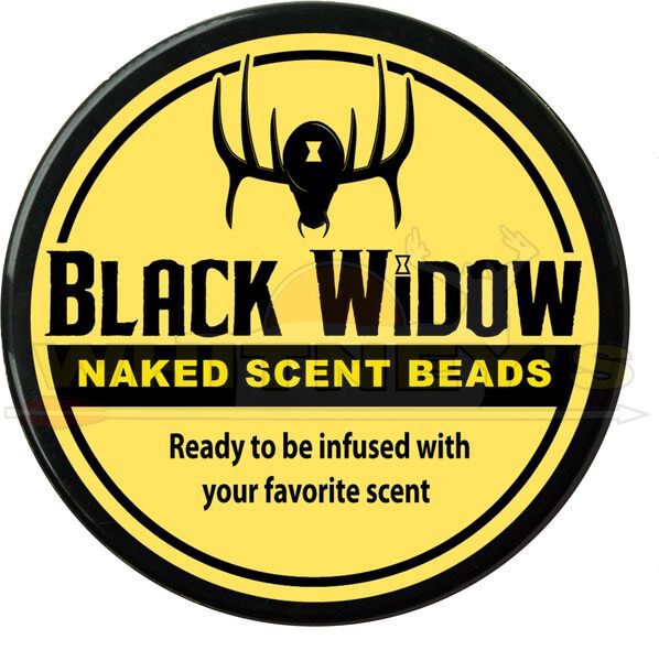 Black Widow Deer Lures Naked Scent Beads - Ready to be Infused - 2oz. - S0649