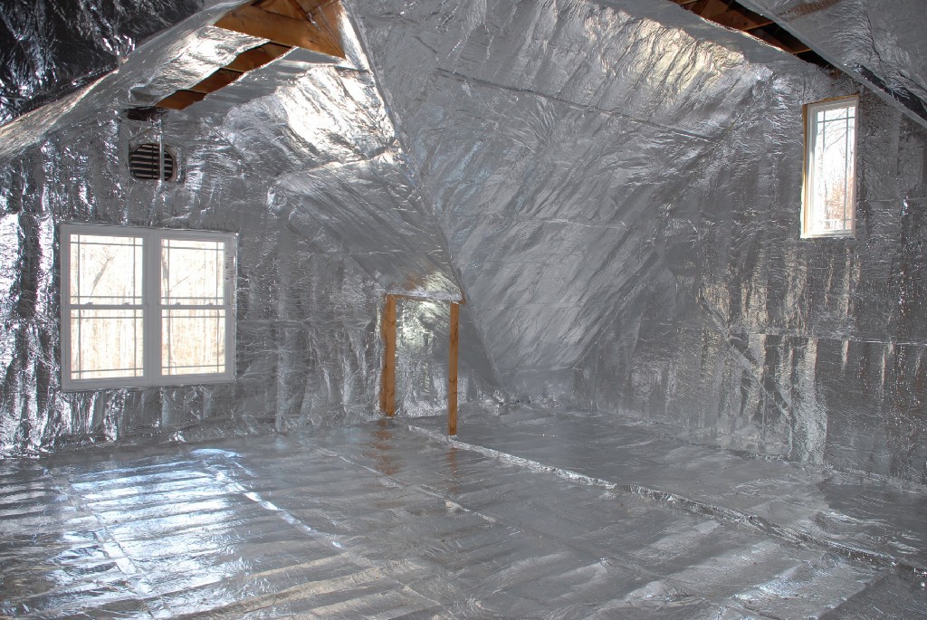 1500SF Radiant Barrier Reflective Insulation White Perforated