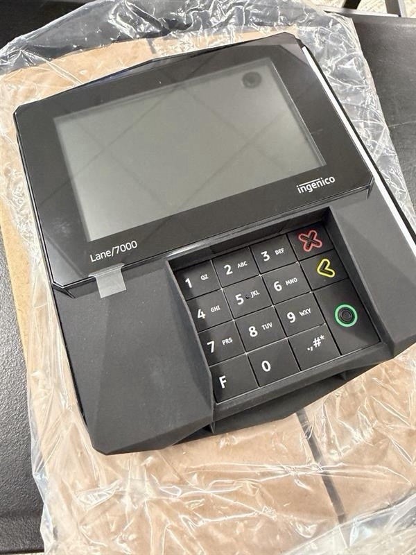 Ingenico Lane 7000 5" Contactless POS Credit Card Payment Terminal Lot Of 10