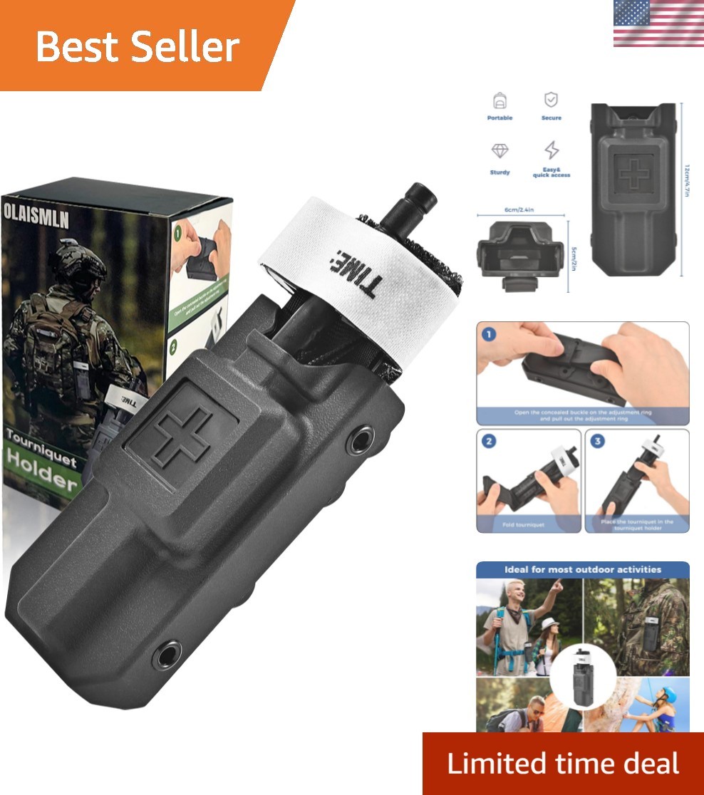 Tourniquet Holder, Molle Tourniquet Pouch for Gen 7 CAT Tourniquet or Older, ...