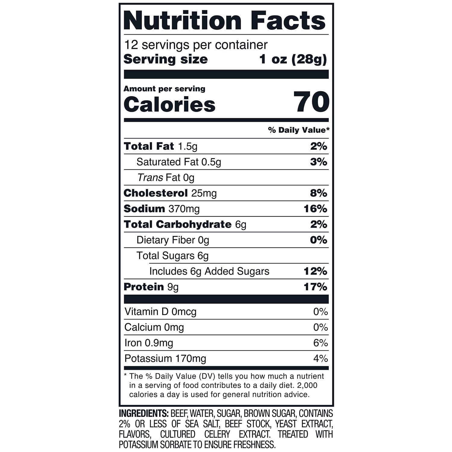 Member's Mark Beef Steak Strip Original Extra Thick Cut 12 oz New Presentation