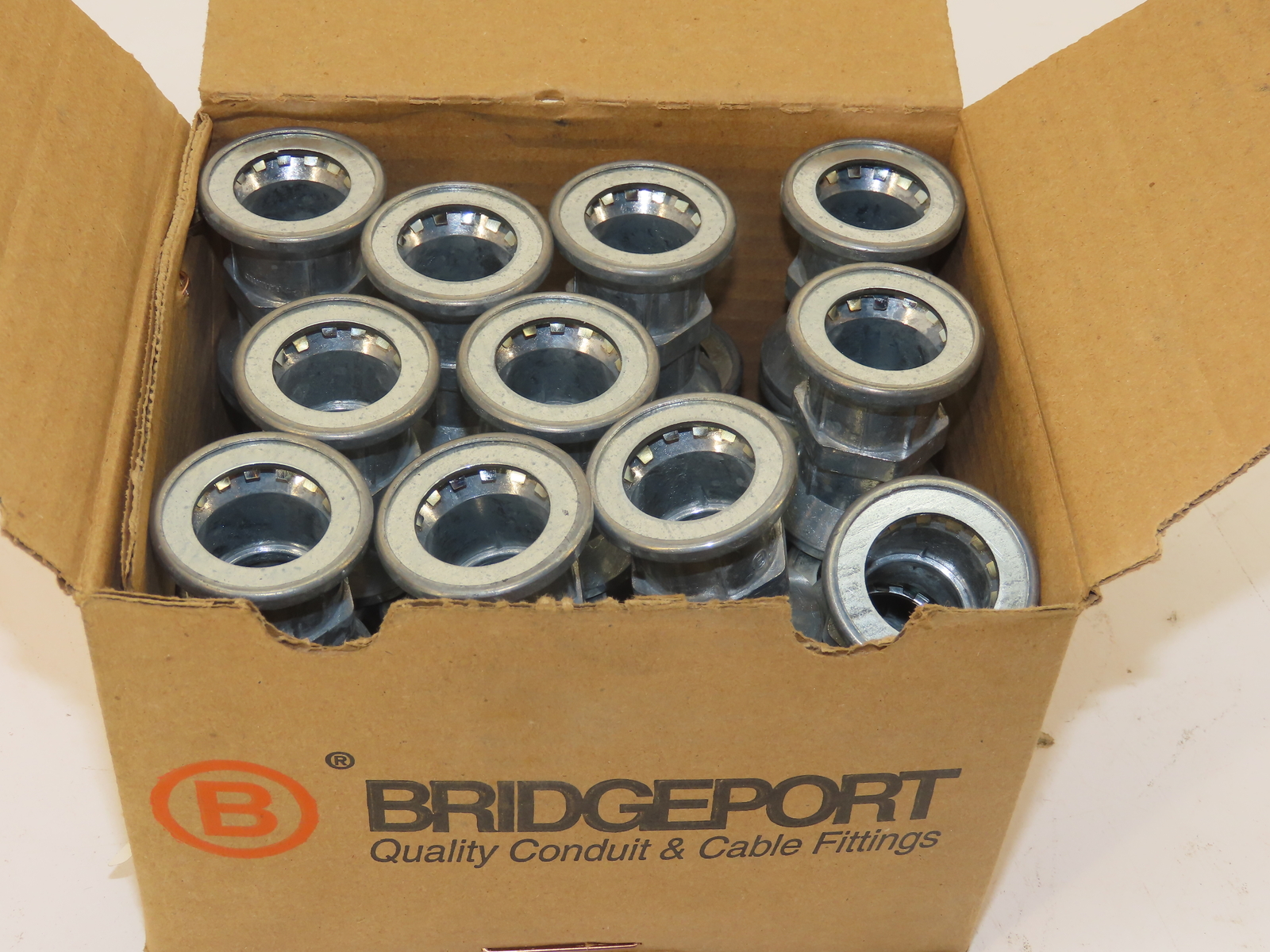 Bridgeport 261-MB 261-MB-NSB Push-EMT Dry Coupling 3/4" Mighty Bite  Box of 25