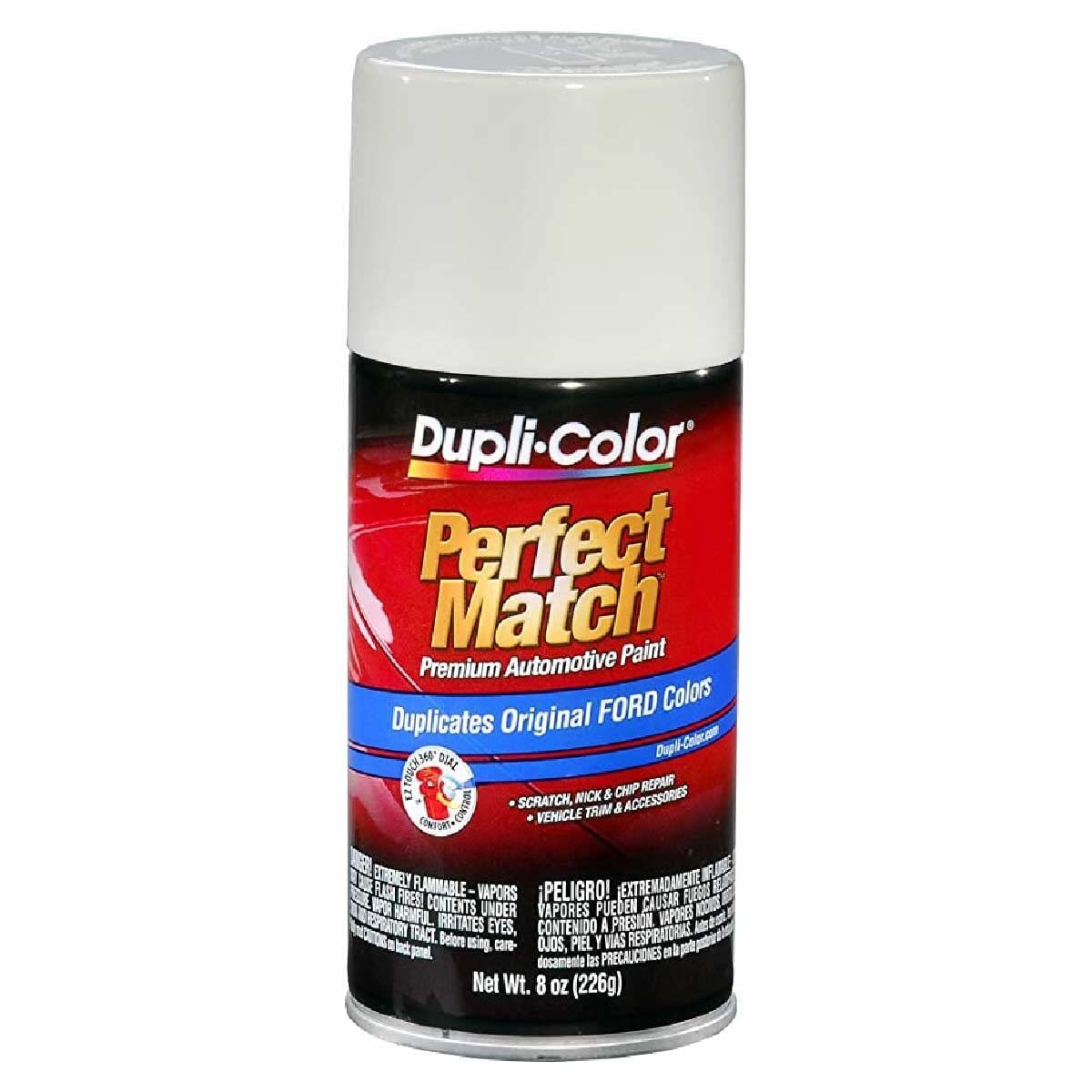 Dupli-Color EBFM03847 Perfect Match Automotive Spray, Ford Pure White,...