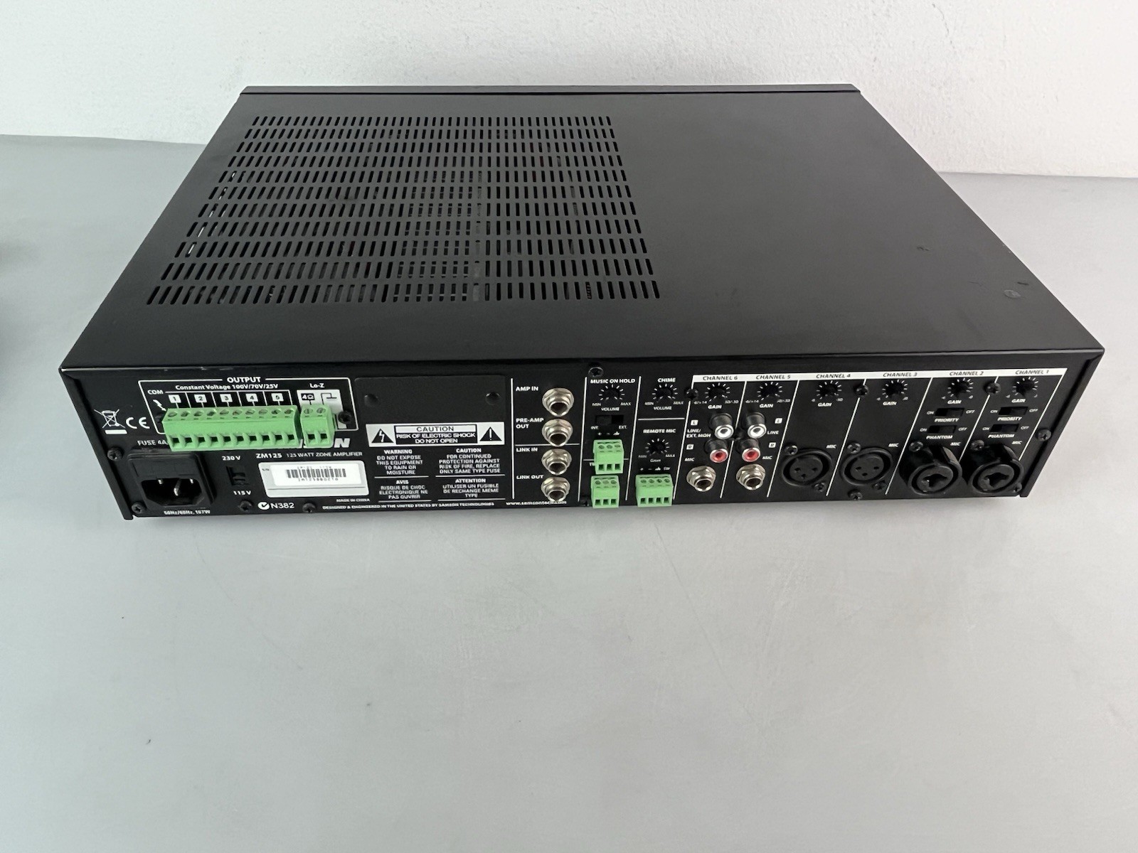 Samson ZM125 - Zone Mixer / Amplifier 125W