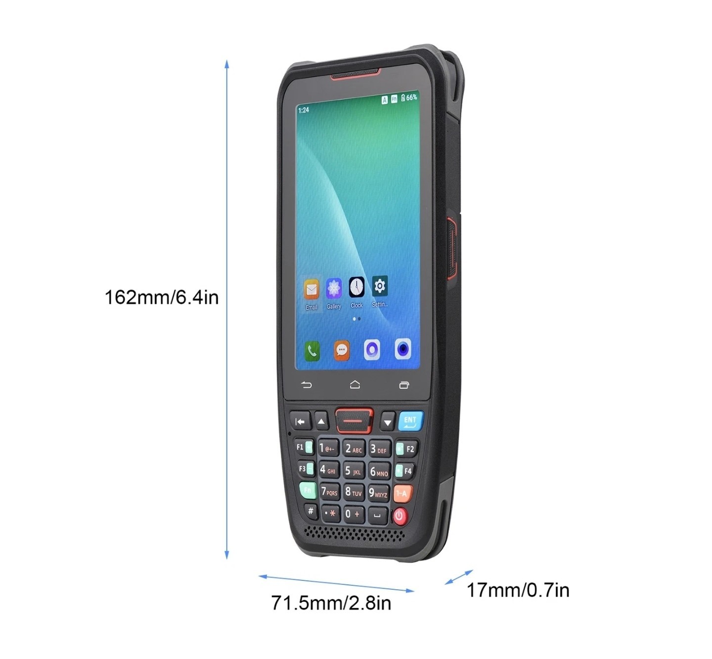 Handheld Touchscreen Barcode Scanner Terminal PDA HT380K Used VeryGood Condition