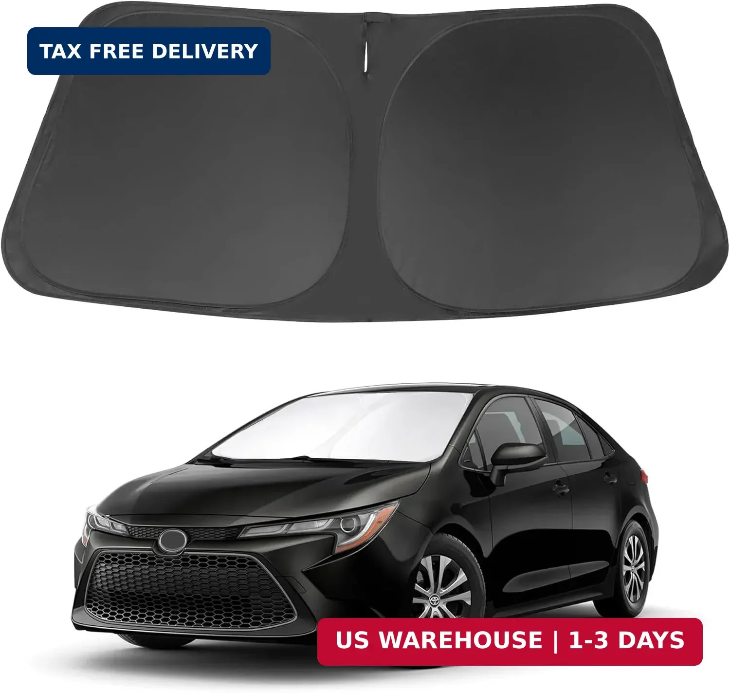 Windshield Sun Shade Fit for 2020-2024 2025 2026 Toyota Corolla Accessories (Not