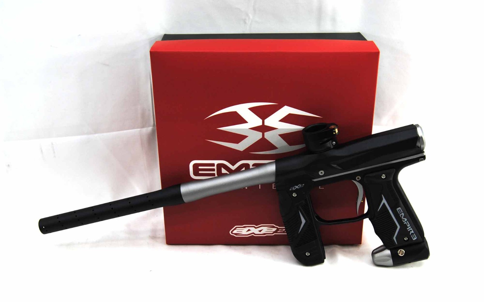 Used Empire Axe 2.0 Paintball Gun Electronic Marker REDLINE OLED Dust Black/Grey