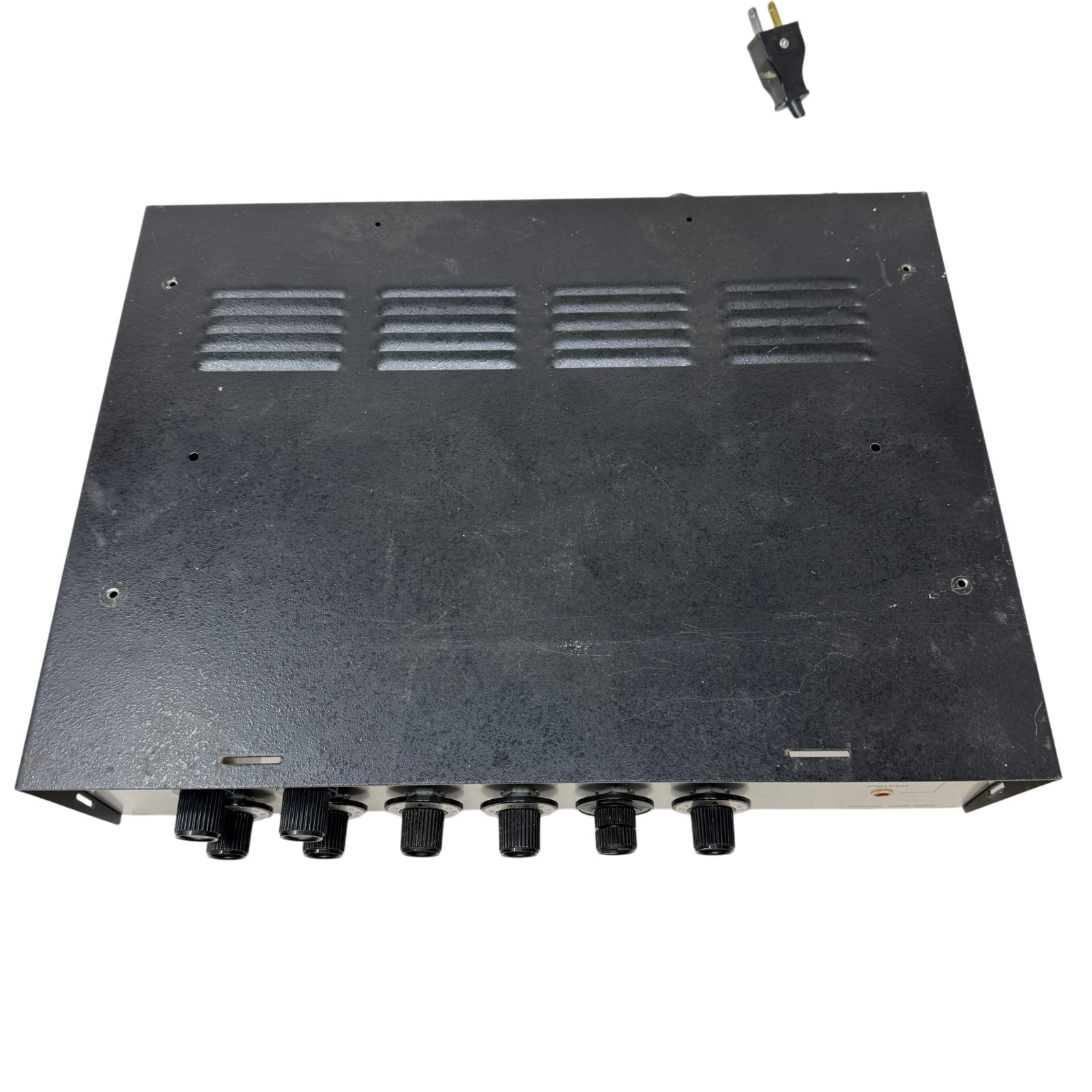 Bogen CHS-60A Flex-Pak Solid-State PA Public Address Amplifier Powers On