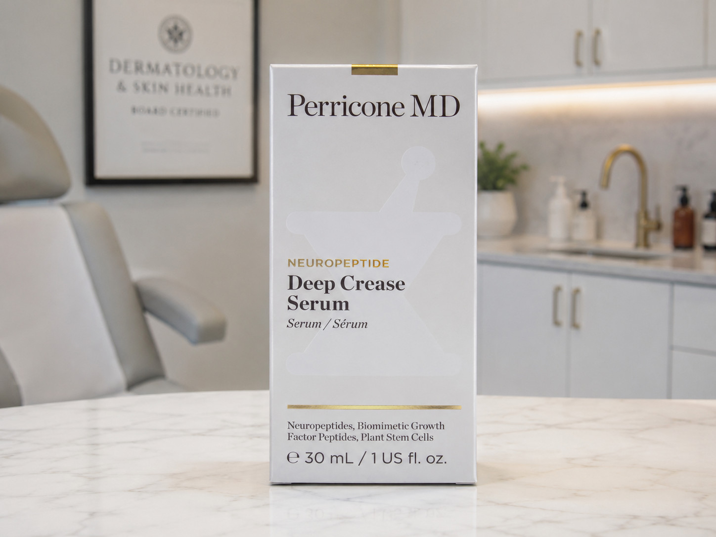 Perricone MD Neuropeptide Deep Crease Serum 1 oz / 30 mL Wrinkle Cream Creme NEW