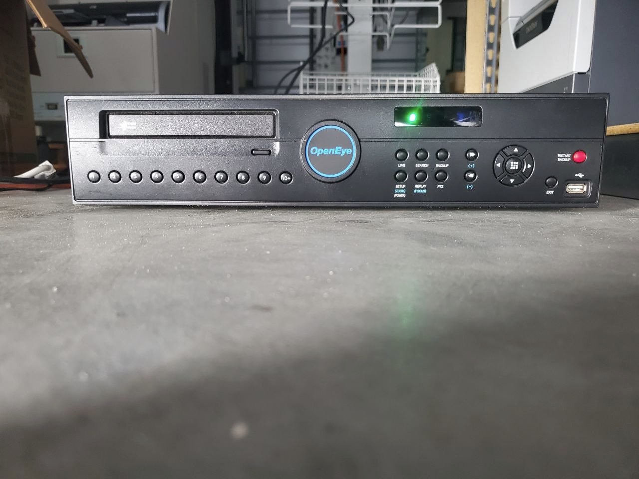 OpenEye OE3-E120041T 4 Channel DVR Digital Video Recorder - Tested & Working