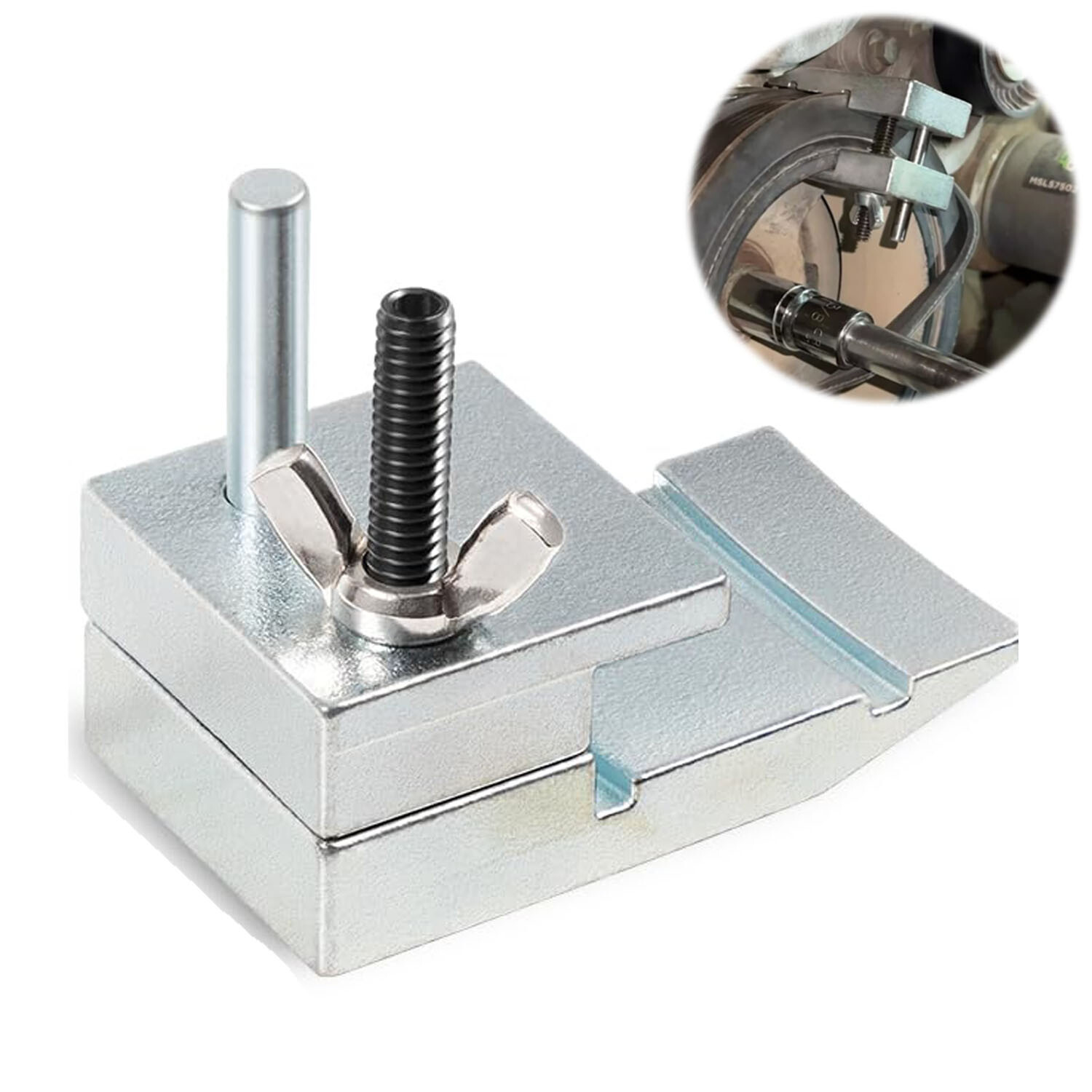 59350 Stretch Belt Installer for Extra-Deep Double Pulleys for Ford GM Engines