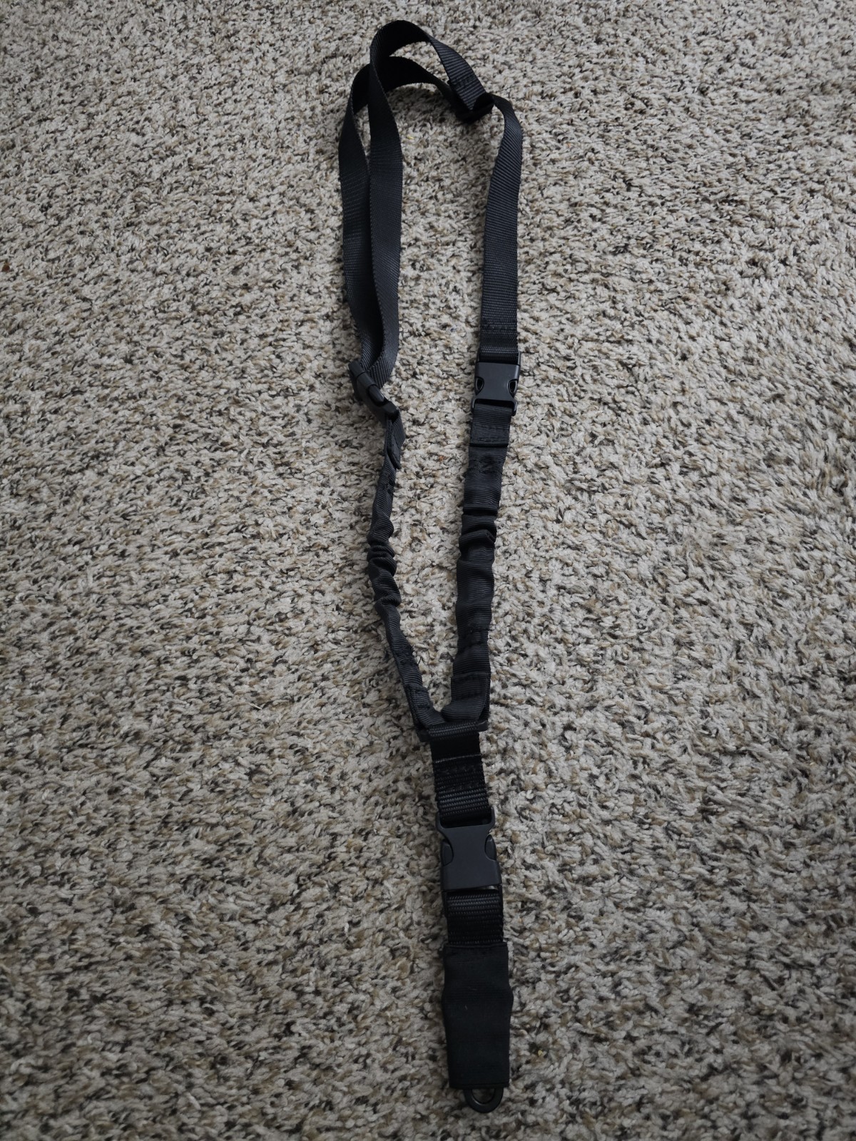 Black Riffle Adjustable Tactical Shoulder Sling W/ Quick Disconnect Gun Strape