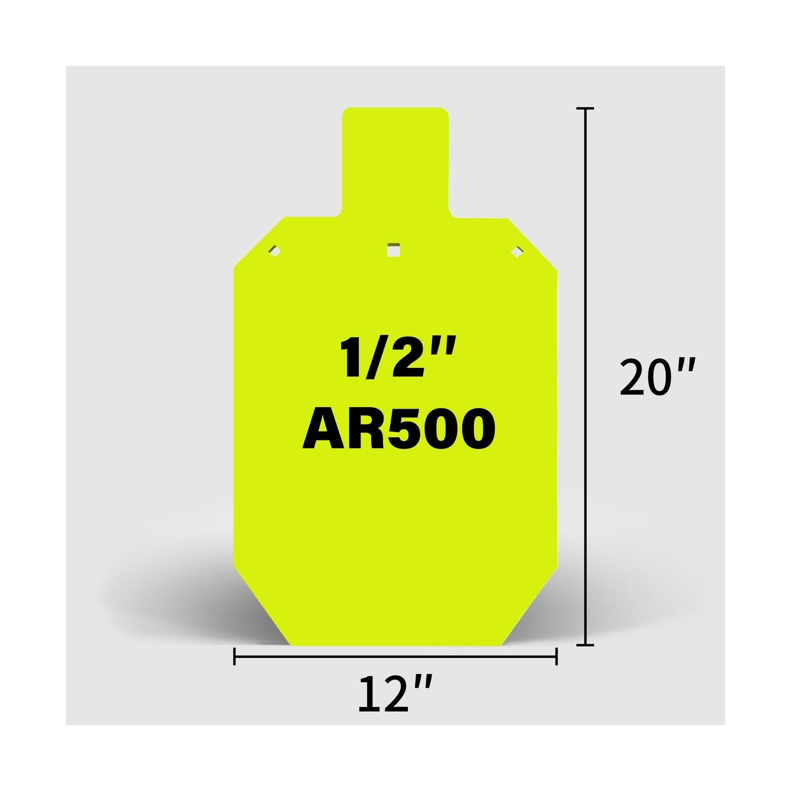 Highwild Target Stand System - AR500 Steel Shooting Target 1/2" Thick with 2x...