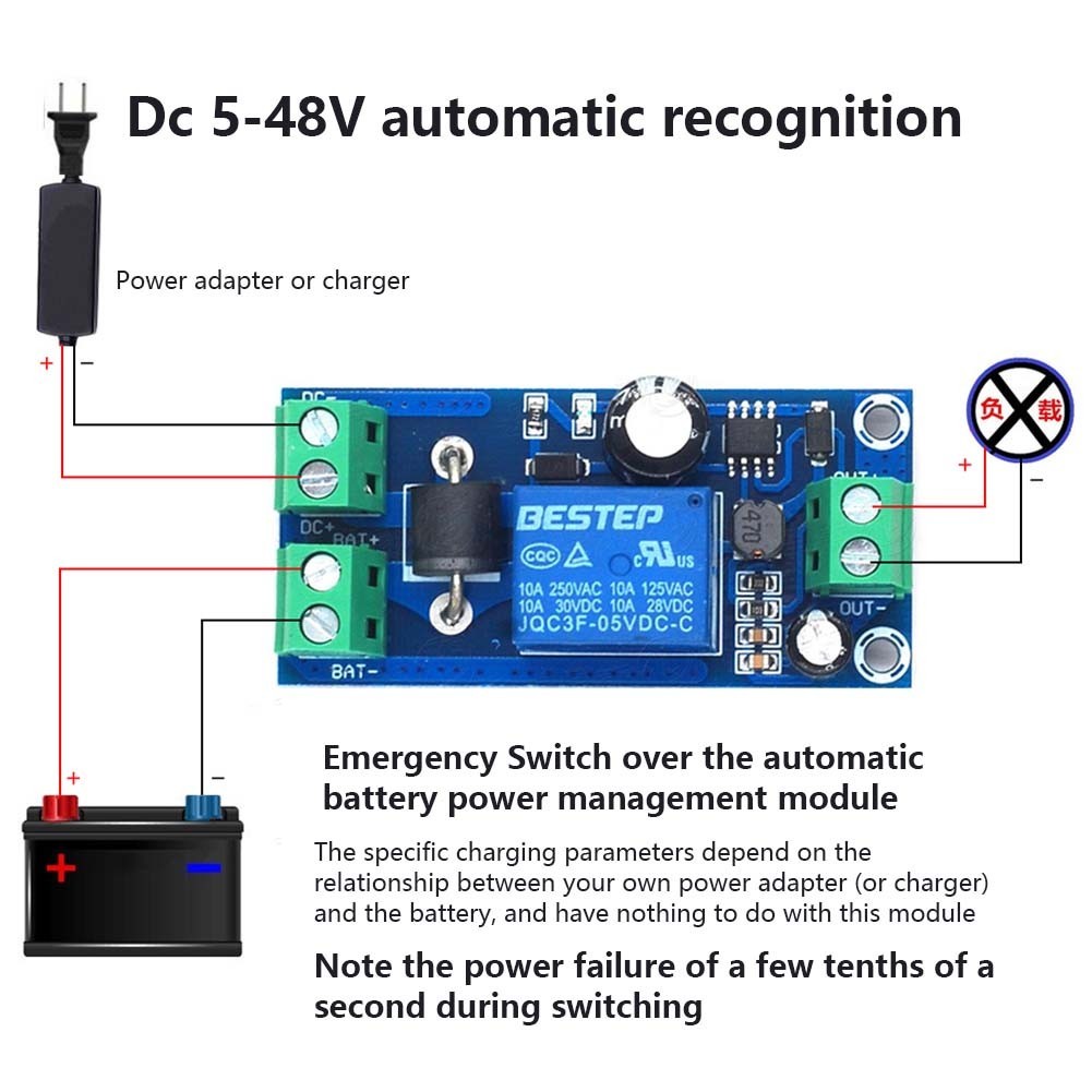 Automatic Switching Solution YX850 Power Failure Backup