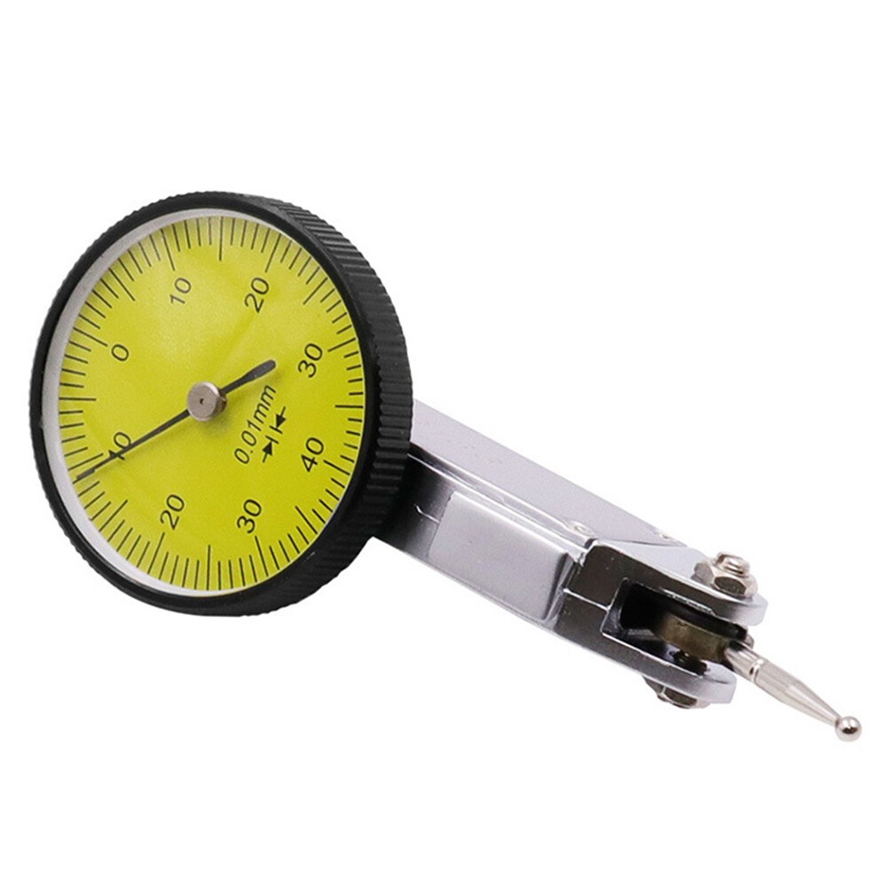0-0.8mm Lever Dial Indicator Shockproof Waterproof with Ear Against Table