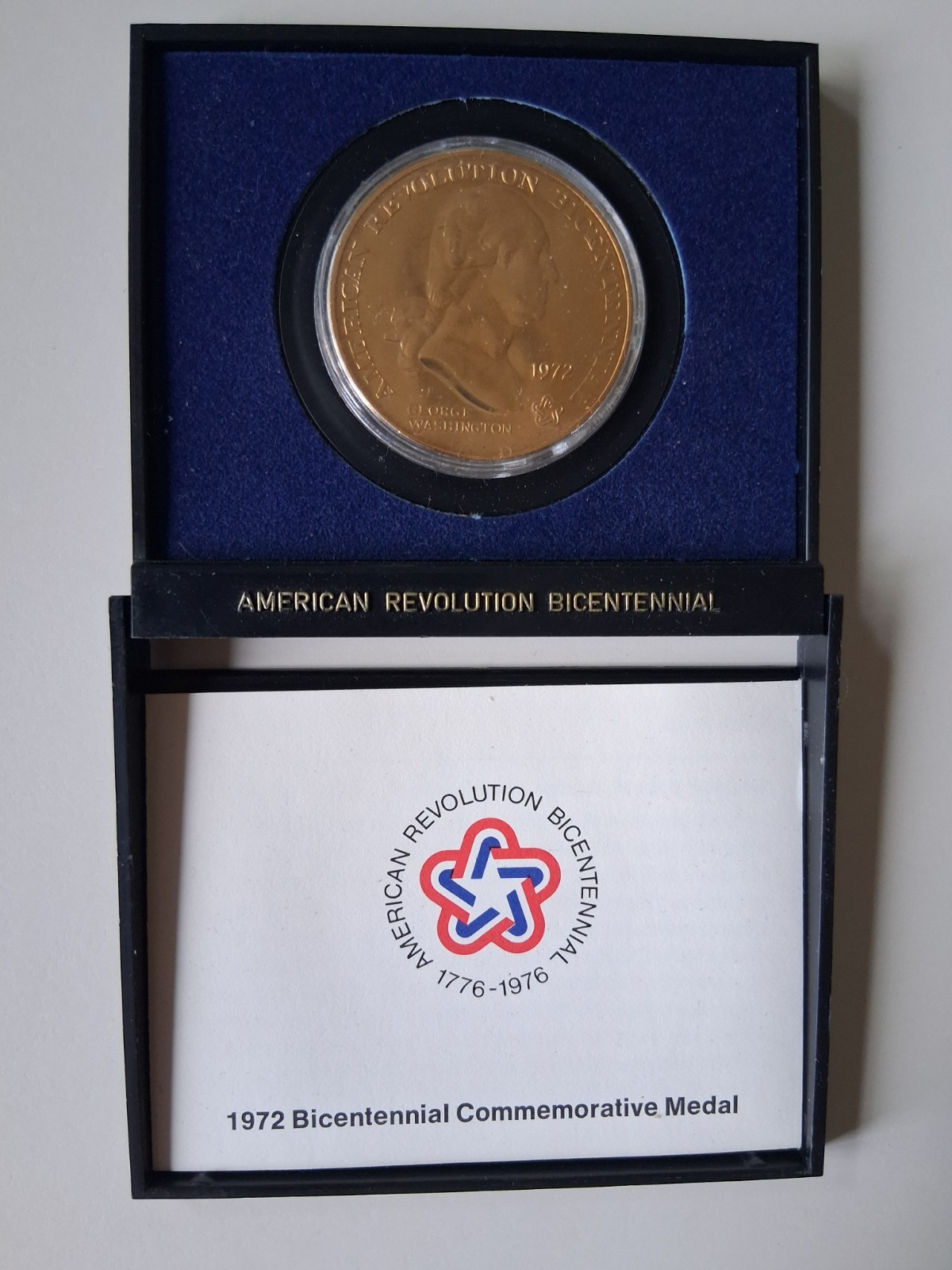 GEORGE WASHINGTON BICENTENNIAL PROOF COMMEMORATIVE MEDAL