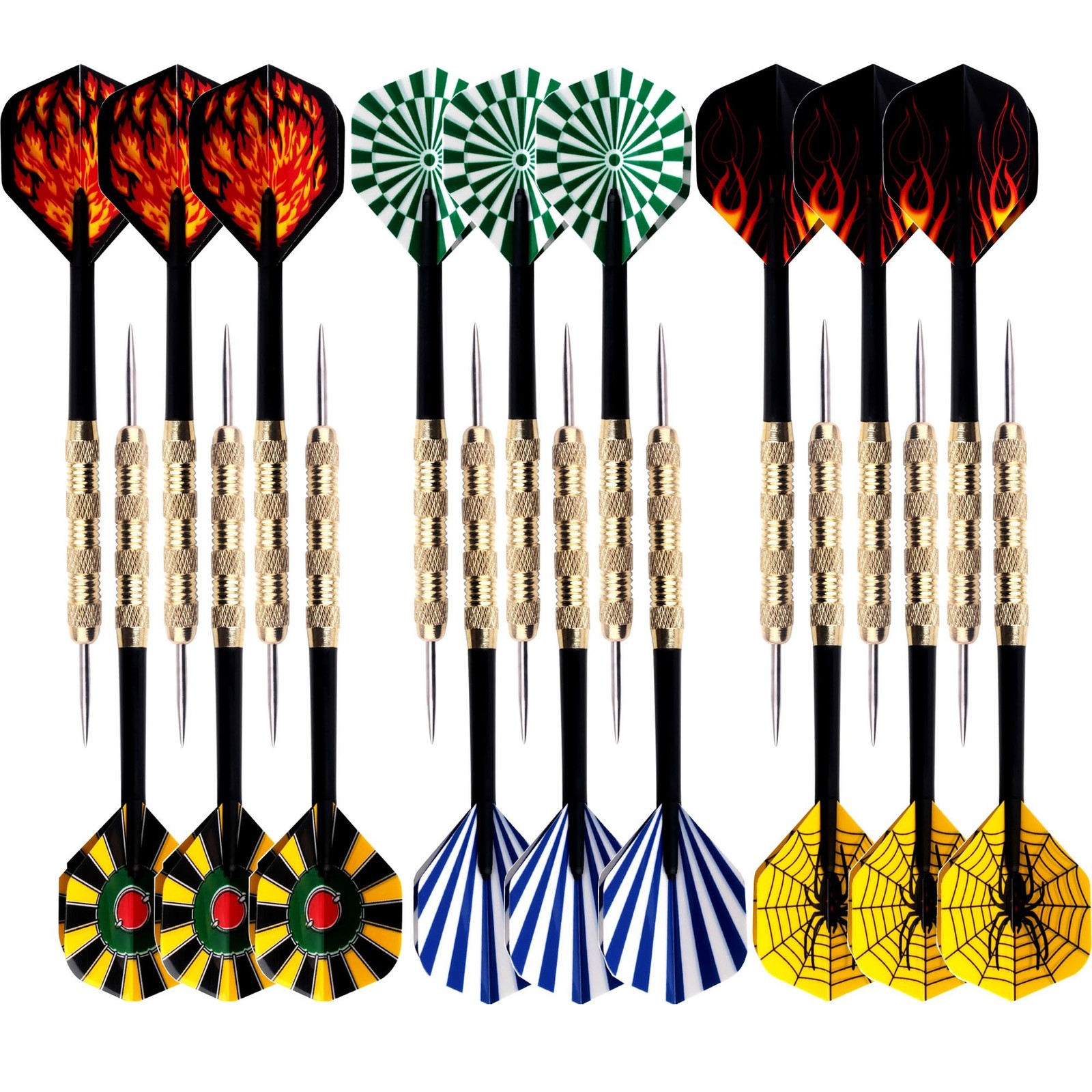Maxmau Steel Tip Darts Setprofessional Darts Metal Tipmetal Darts For