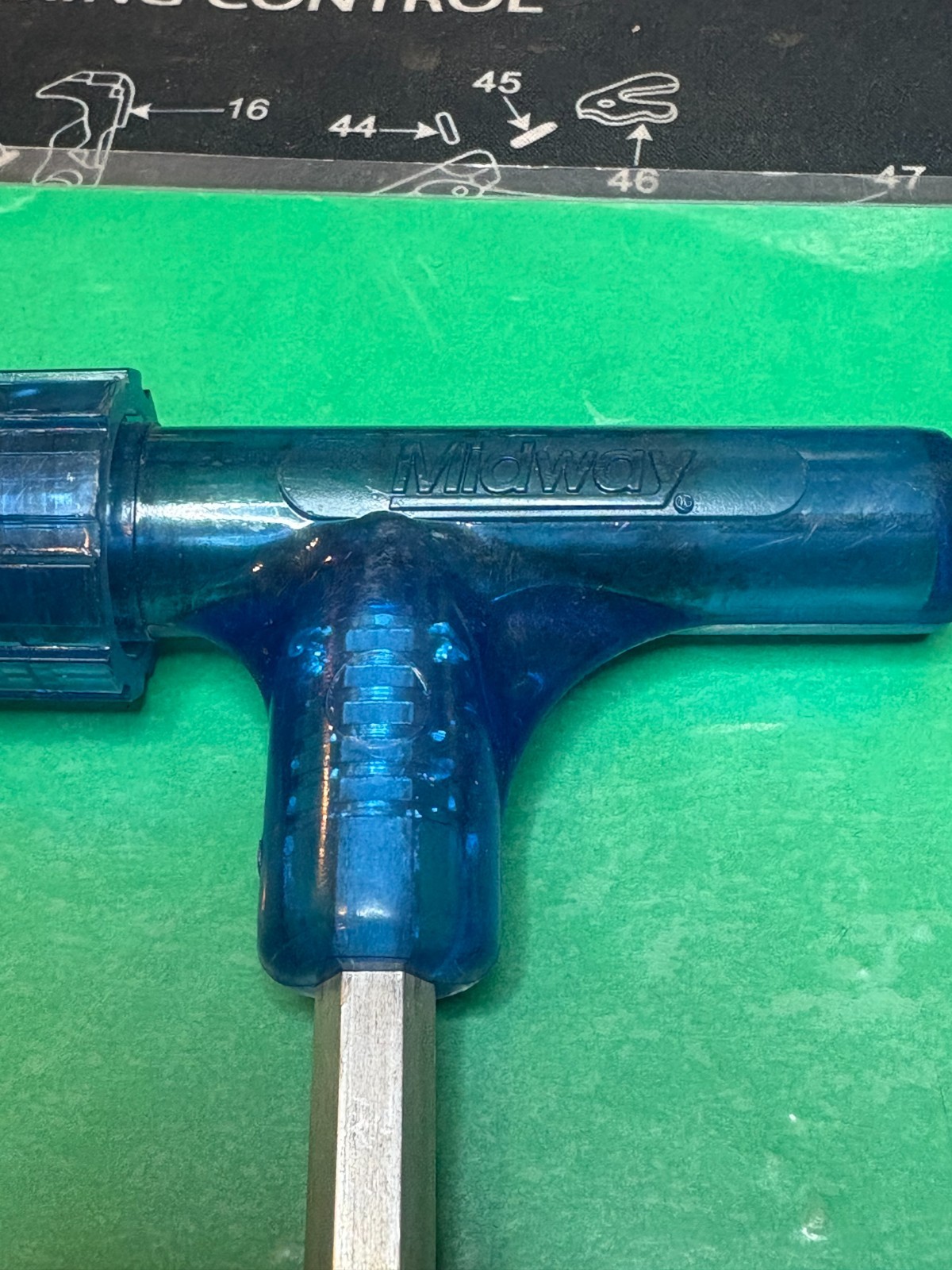 Midway USA Kinetic Bullet Puller Blue