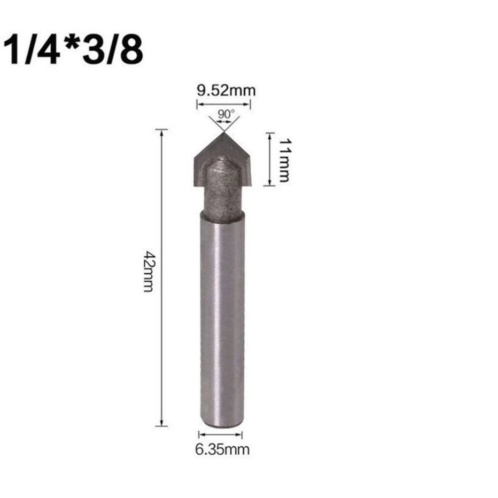 Drill Router Bits 90 Degree Drill Bits Engraving Equipment Hardened Steel