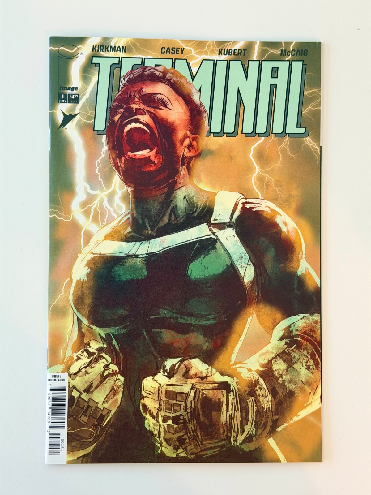 Terminal #1 Cover E 1:25 Bill Sienkiewicz Incentive Variant NM+ Image Comics
