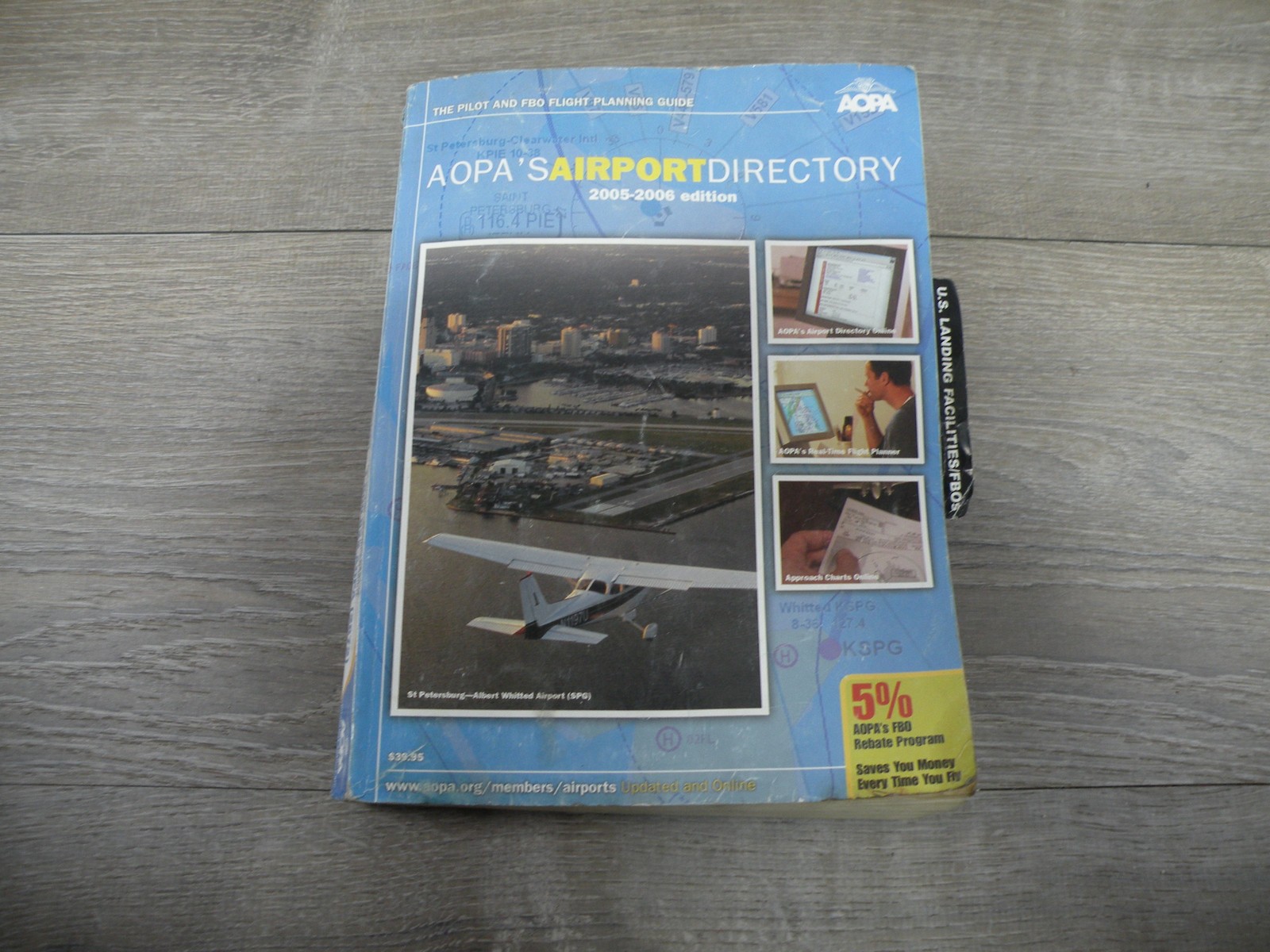 AOPA Airport Directory 2005-2006 Pilot FBO Flight Planning Guide USA Maps