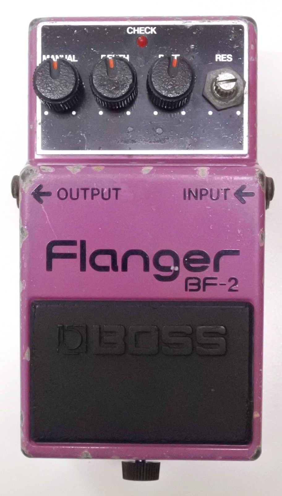 BOSS BF-2 Flanger Guitar Effects Pedal MIJ #379 DHL Express or EMS