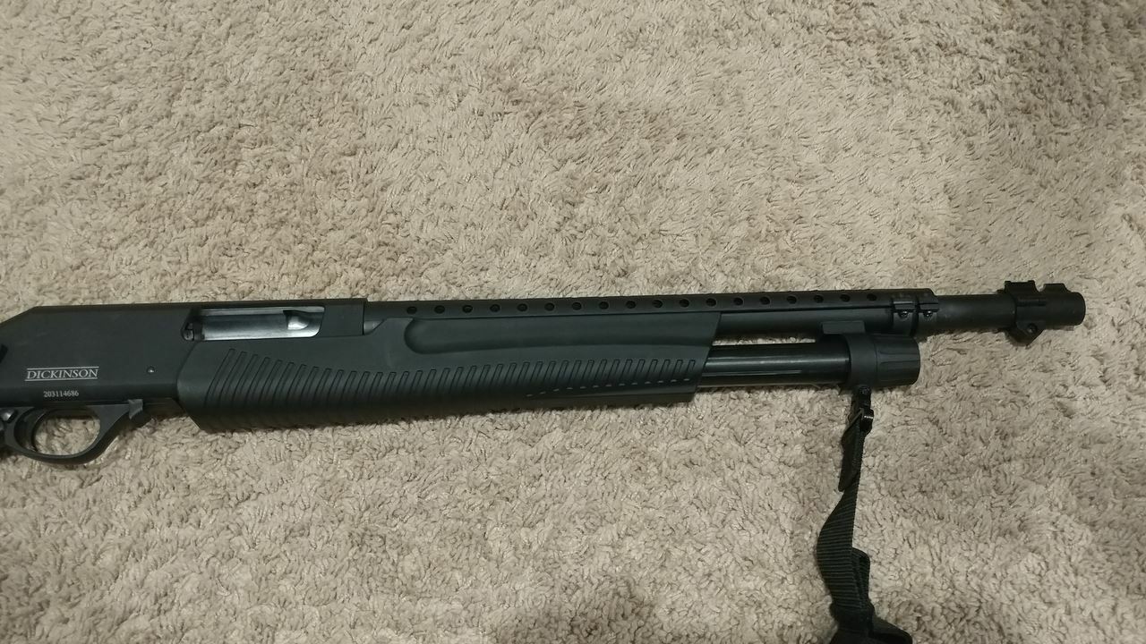 Dickinson XX3 Heat Shield Tactical Shotgun12 GA Dickenson USA XX3-2 XX3B-2