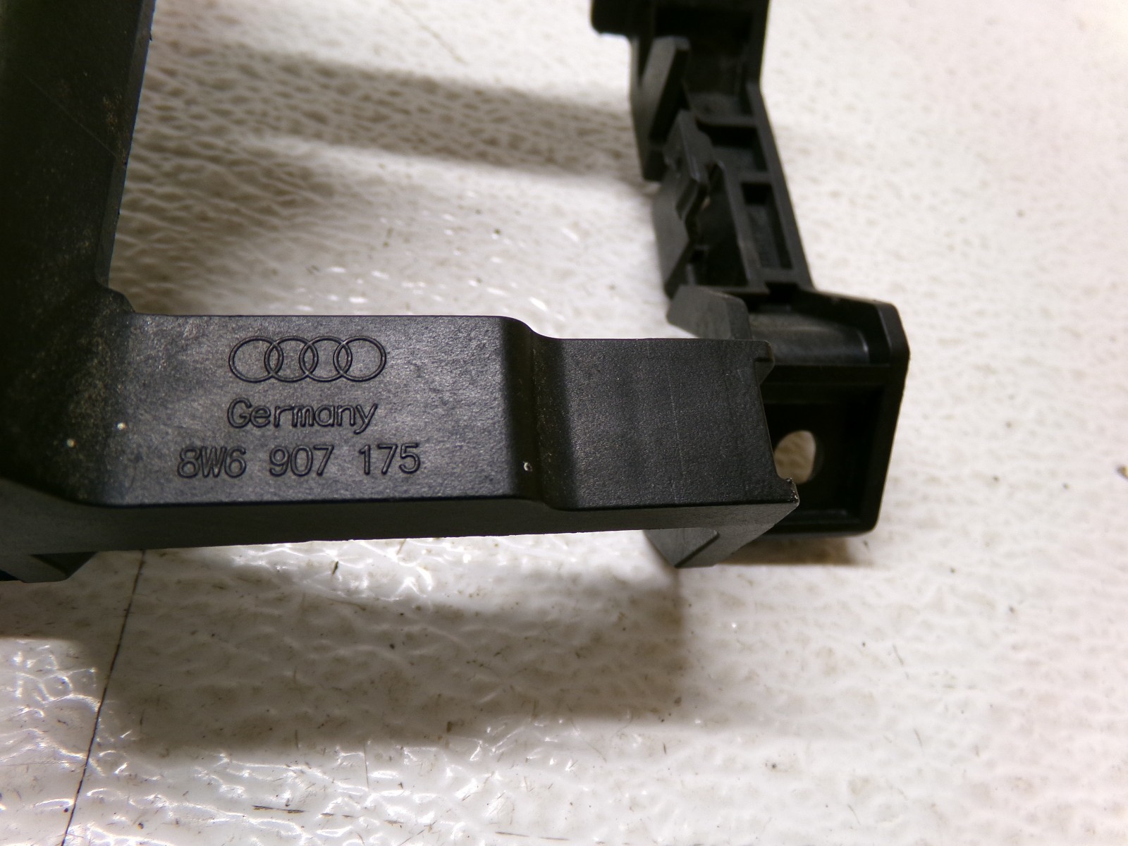 18-24 Audi S5 Rear Left Bumper Blind Spot Detection Sensor System Bracket OEM