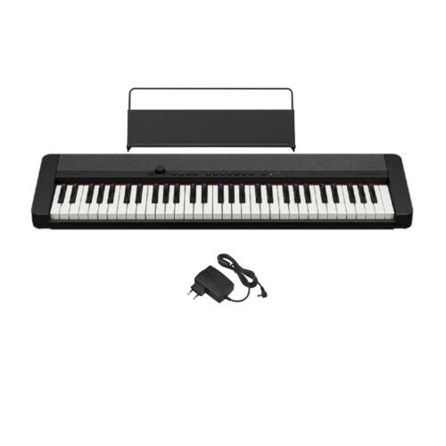 Casio Casiotone 61-Key Touch Response Portable Keyboard, Black (CT-S1BK)