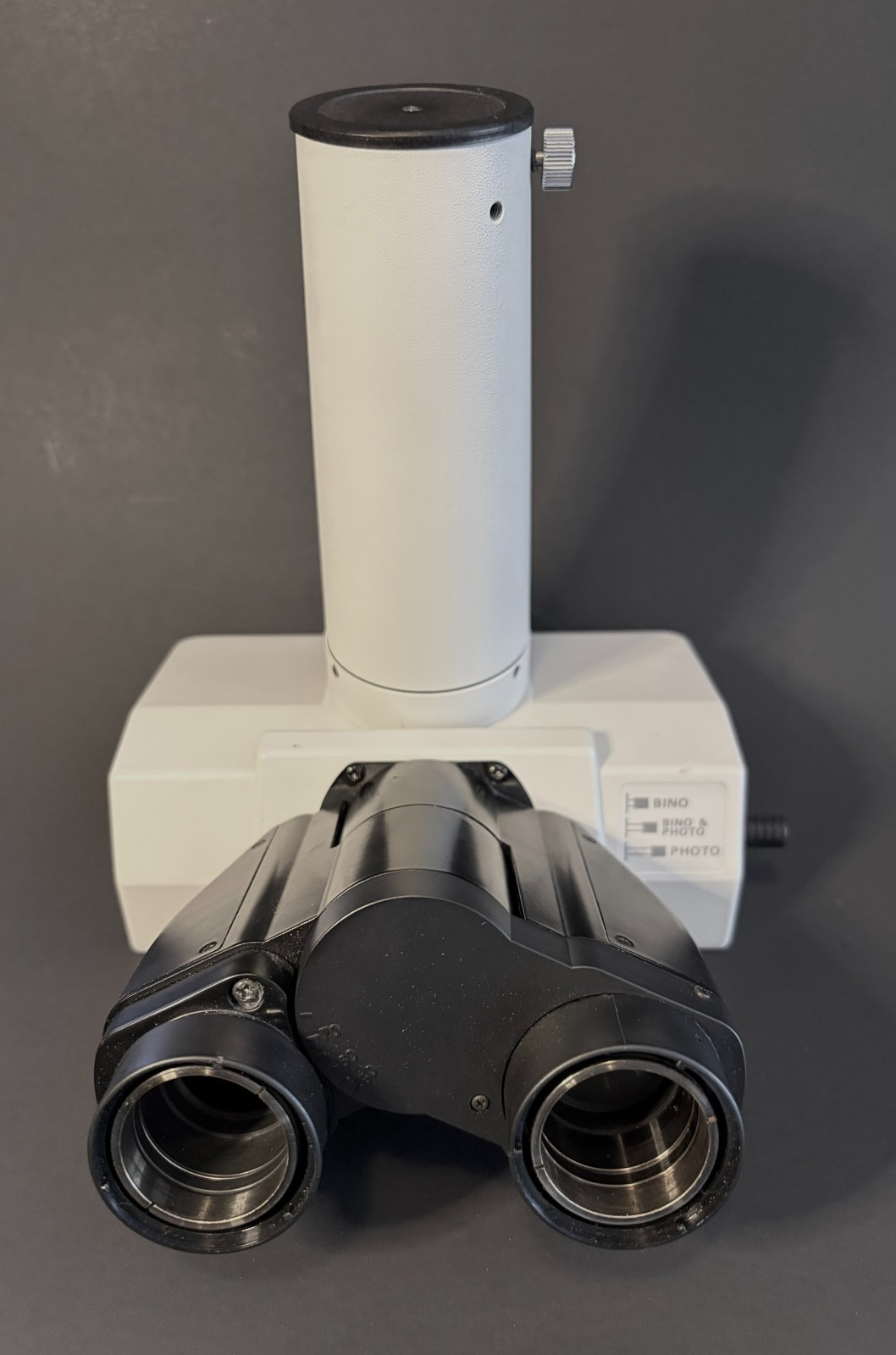 Nikon 3-position trinocular head & camera tube (no ocular lenses). FREE shipping